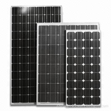 140W/18V Monocrystalline Solar Panel with 1000V DC Maximum System Voltage, CE Certified